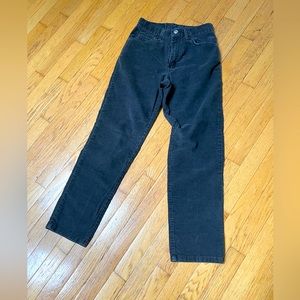 Levi's 910 Corduroy Gray 90’s Classic Minimalist Neutral Vintage Jeans Size M